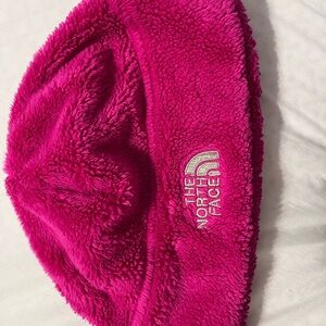 The North Face Magenta Fleece Beanie